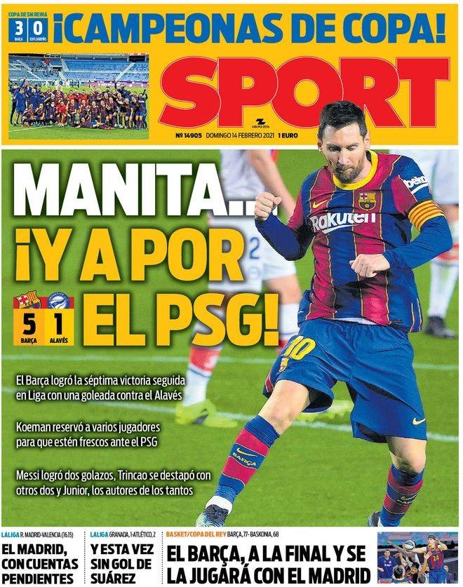 世体：费尔明今日接受检查，以便确认是否能出战周末的联赛